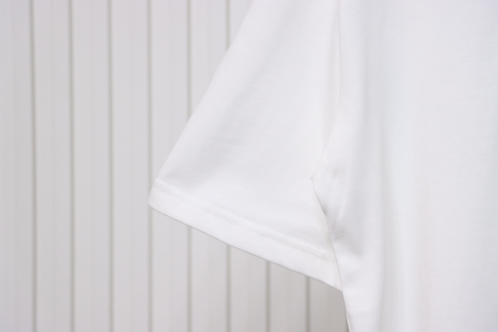 Louis Vuitton 25ss chest three flower print short sleeve white