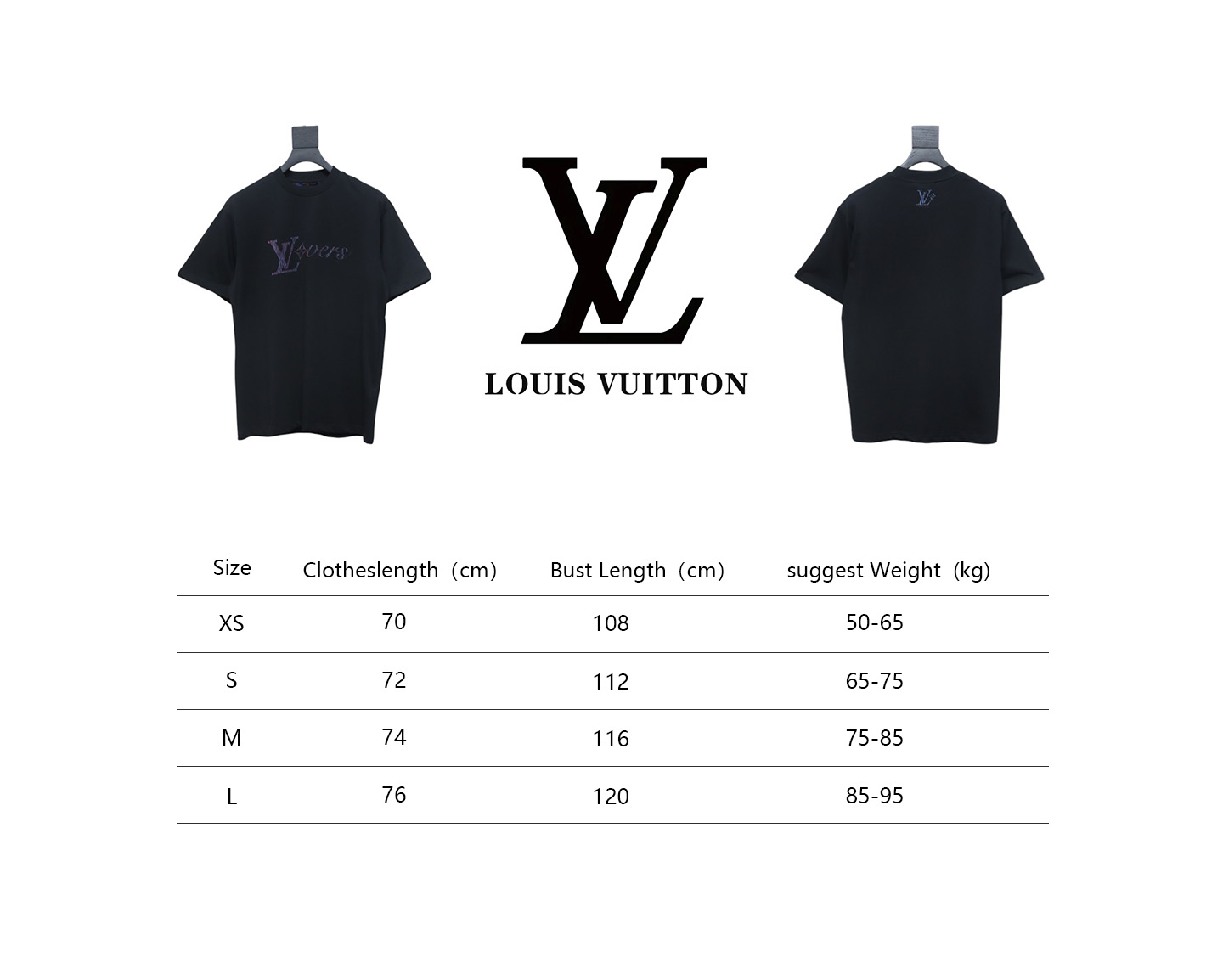 Louis Vuitton 25ss colorful cracked old flower letter print short sleeve