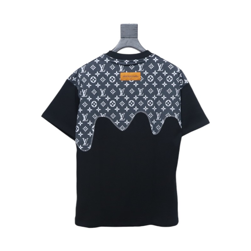 Louis Vuitton 25ss Denim Short Sleeve T-Shirt black