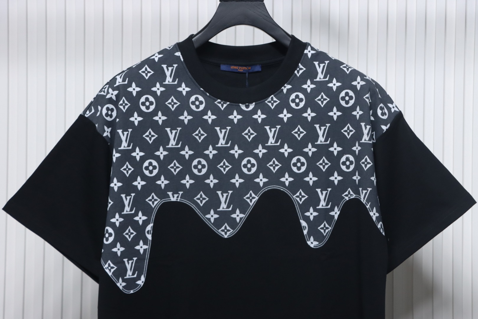 Louis Vuitton 25ss Denim Short Sleeve T-Shirt black