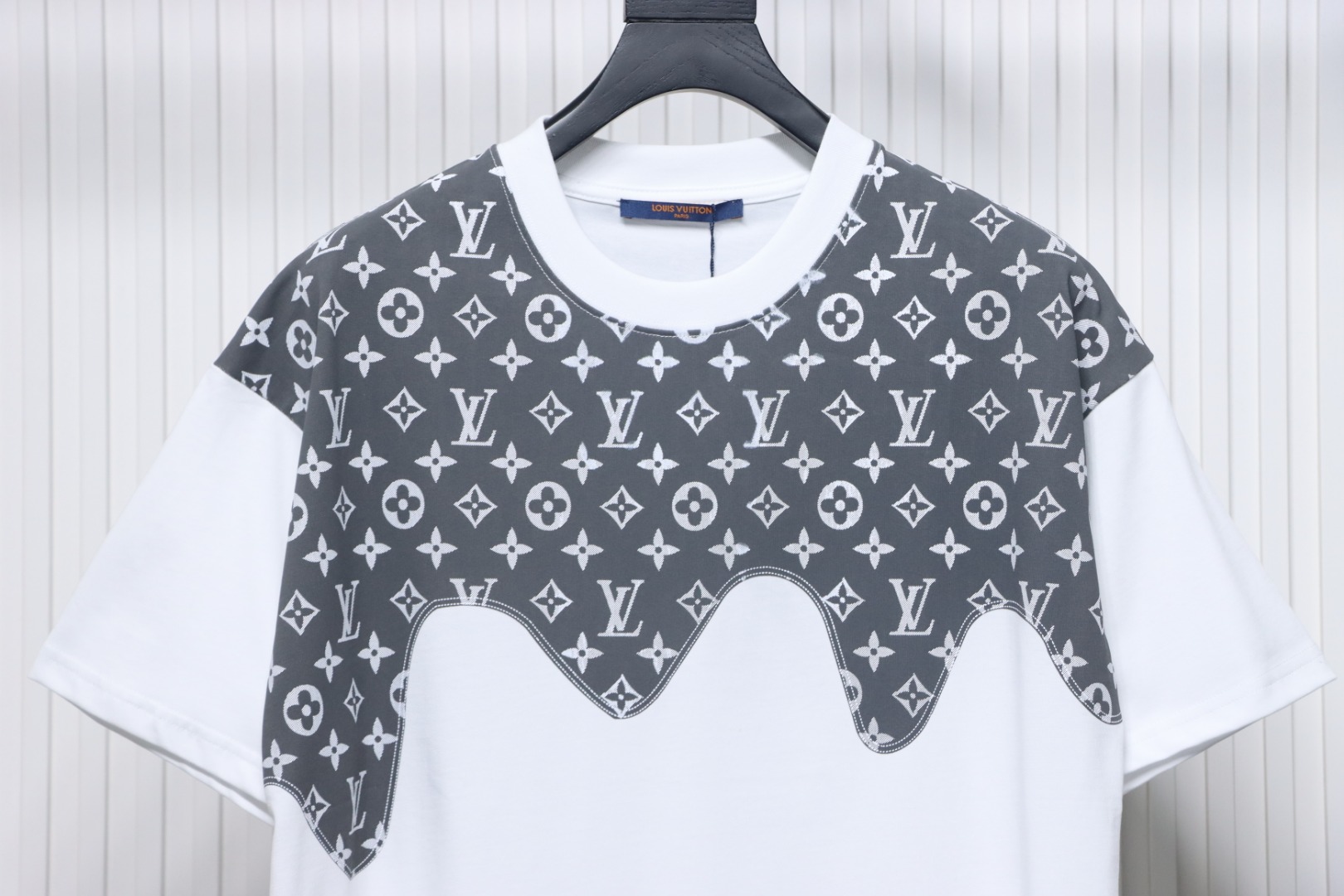 Louis Vuitton 25ss Denim Short Sleeve T-Shirt White