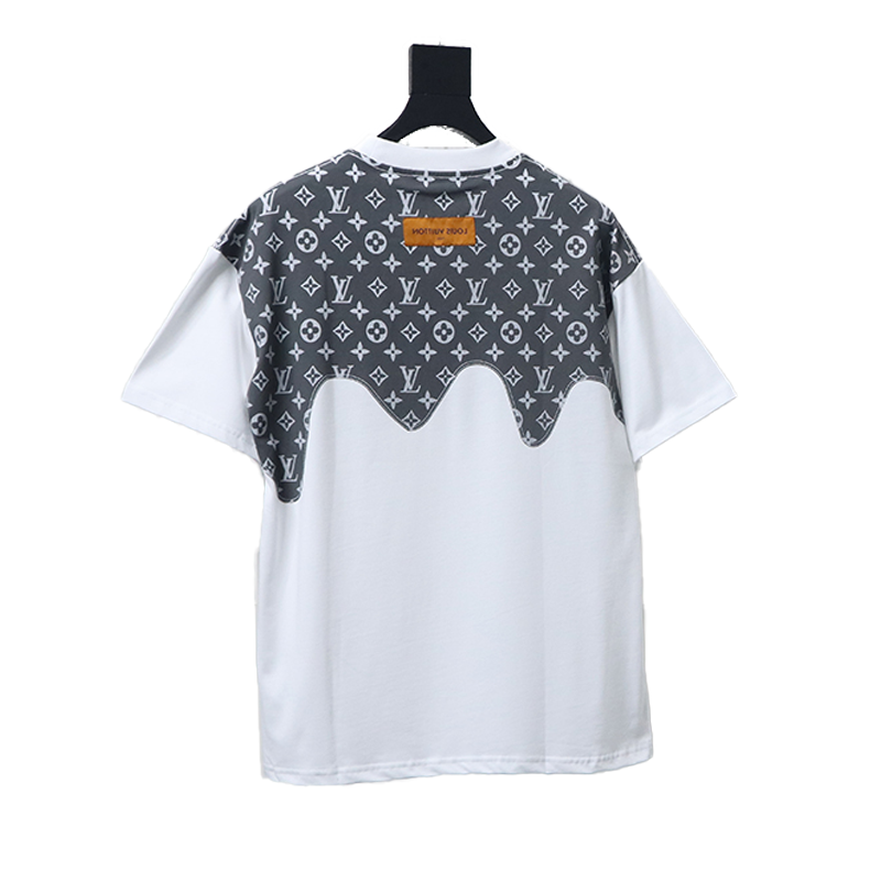 Louis Vuitton 25ss Denim Short Sleeve T-Shirt White