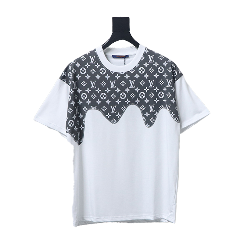 Louis Vuitton 25ss Denim Short Sleeve T-Shirt White