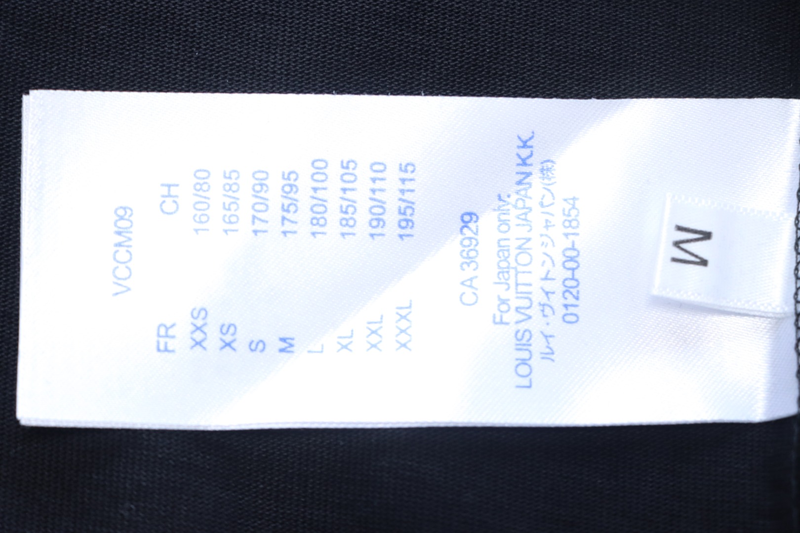 Louis Vuitton 25ss embroidered monogram short sleeve black