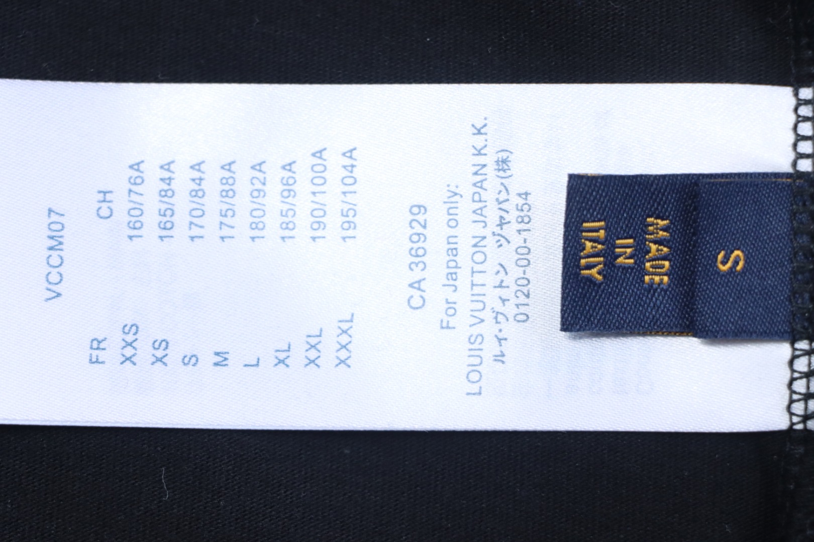 Louis Vuitton 25ss four-leaf clover hot diamond logo flocked short-sleeved T-shirt black