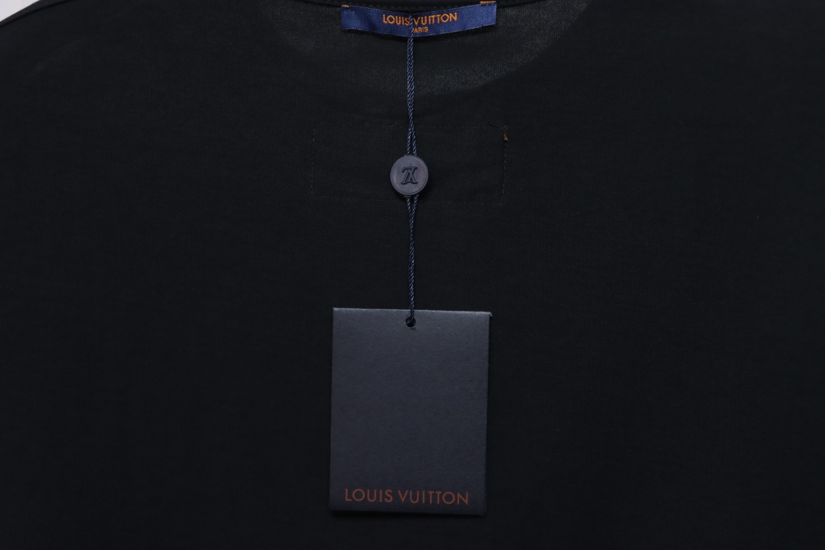 Louis Vuitton 25ss gradient full print small logo short sleeve T-shirt black
