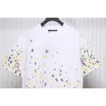 Louis Vuitton 25ss gradient full print small logo short sleeve T-shirt White