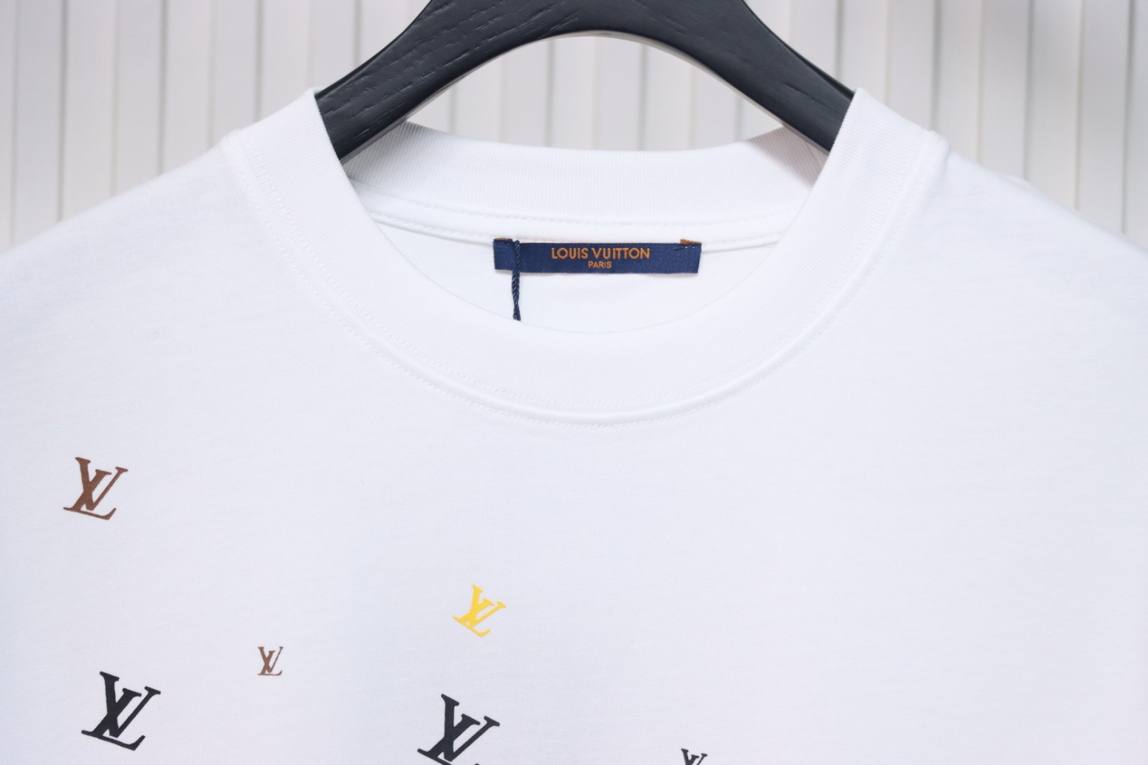 Louis Vuitton 25ss gradient full print small logo short sleeve T-shirt White