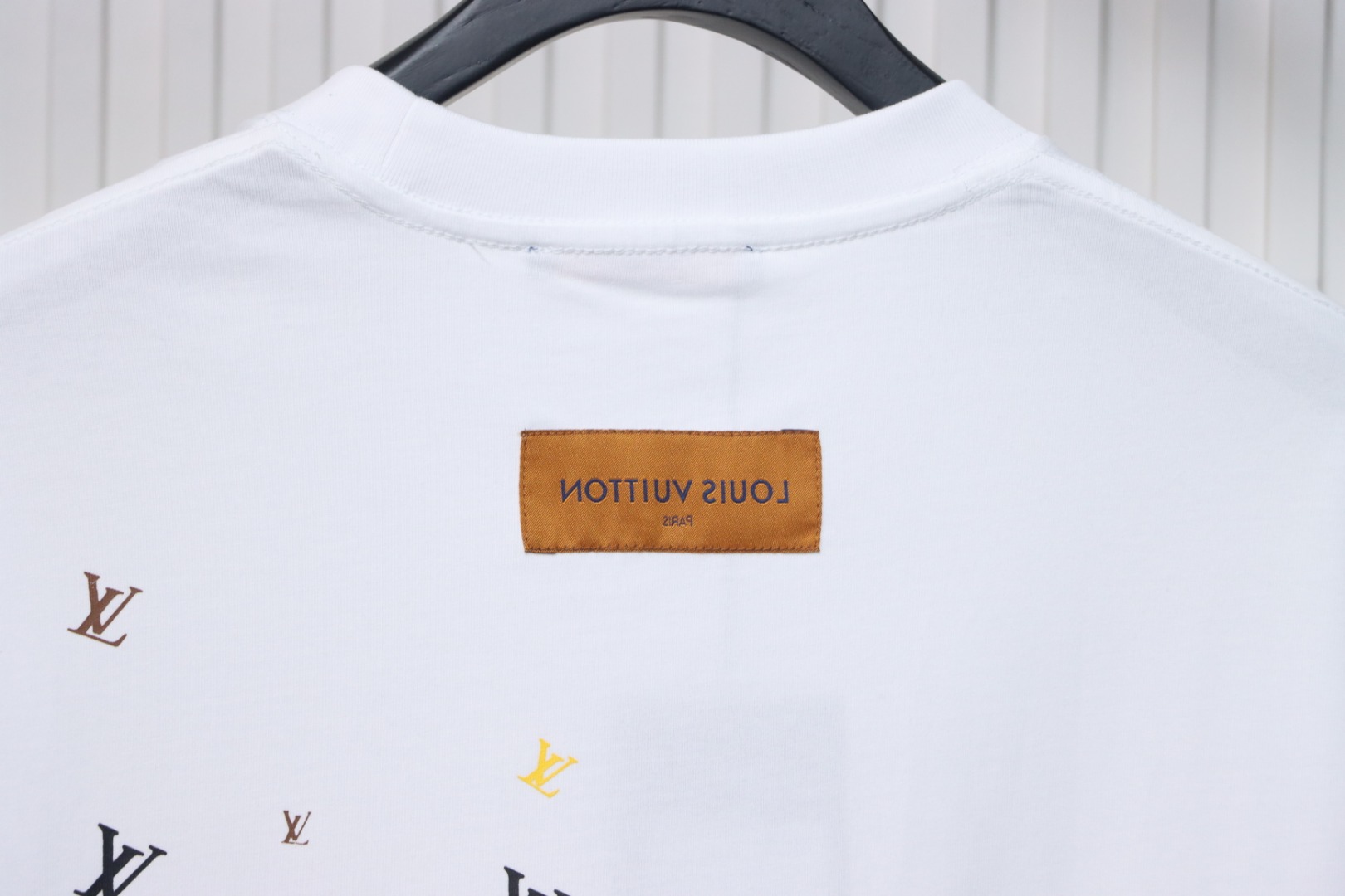 Louis Vuitton 25ss gradient full print small logo short sleeve T-shirt White
