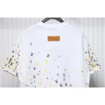 Louis Vuitton 25ss gradient full print small logo short sleeve T-shirt White