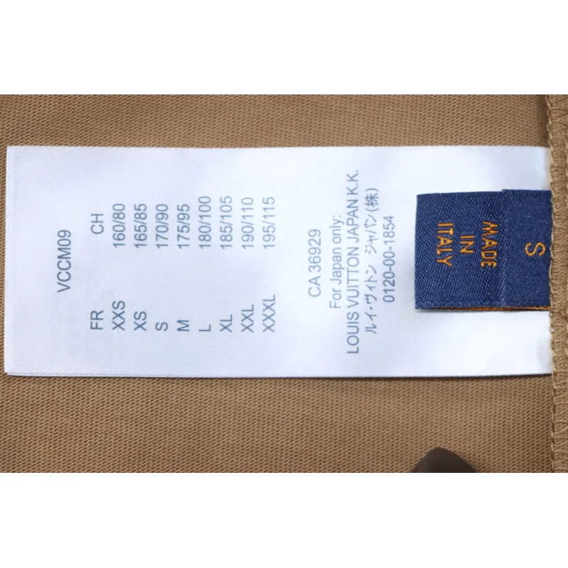Louis Vuitton 25ss hemp rope knot embroidered short sleeves