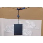 Louis Vuitton 25ss hemp rope knot embroidered short sleeves
