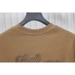 Louis Vuitton 25ss hemp rope knot embroidered short sleeves