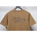 Louis Vuitton 25ss hemp rope knot embroidered short sleeves
