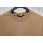 Louis Vuitton 25ss hemp rope knot embroidered short sleeves
