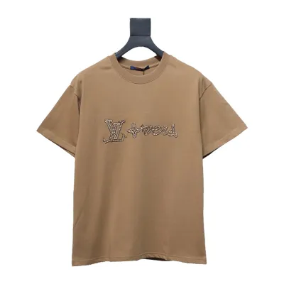 Louis Vuitton 25ss hemp rope knot embroidered short sleeves 01