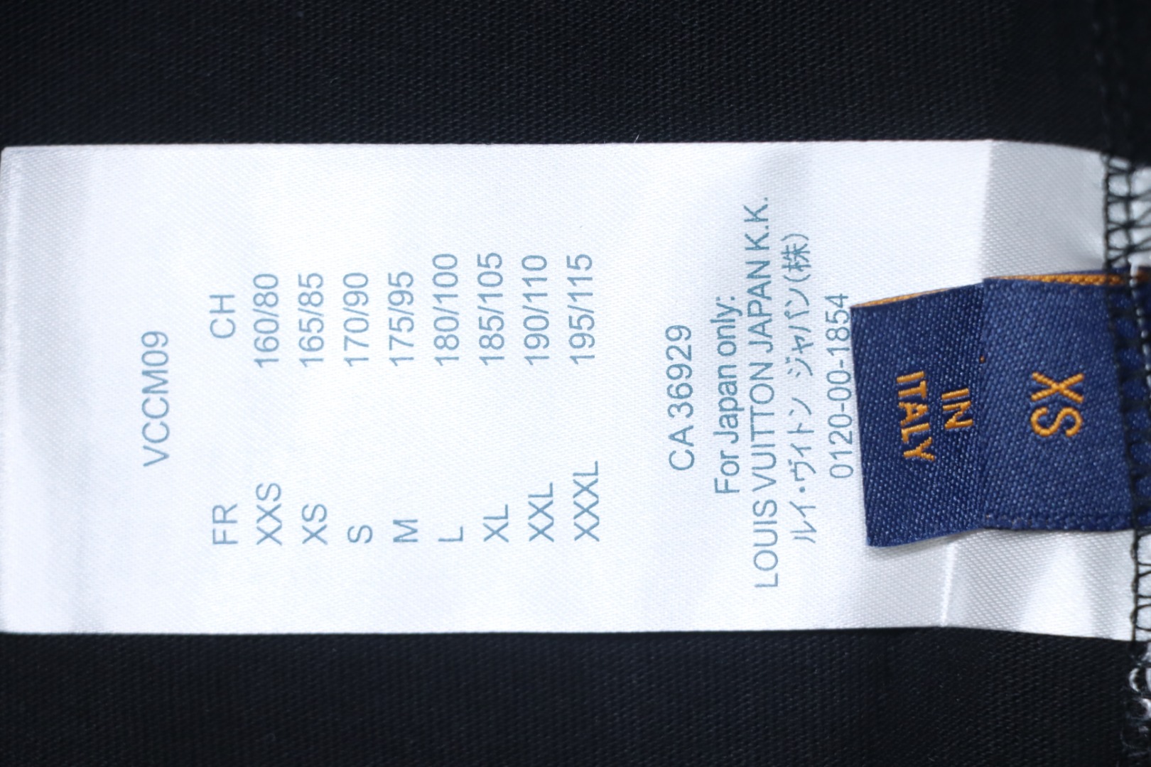 Louis Vuitton 25ss neckline graffiti letter print large logo short sleeve T-shirt black