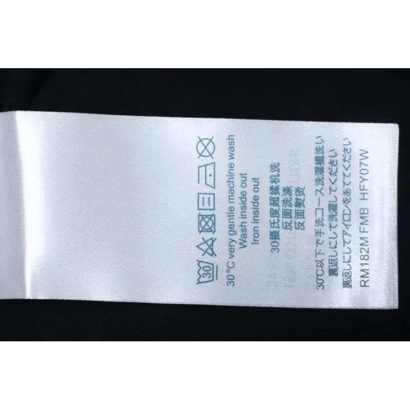 Louis Vuitton 25ss neckline graffiti letter print large logo short sleeve T-shirt black