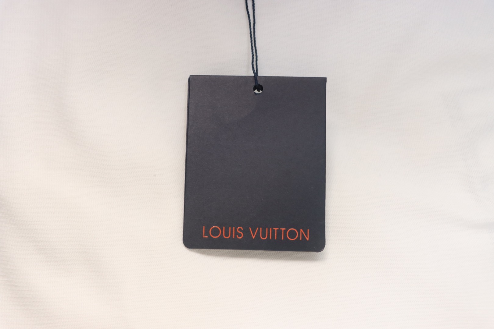 Louis Vuitton 25ss Pocket Old Flower Line Embroidery Short Sleeve White