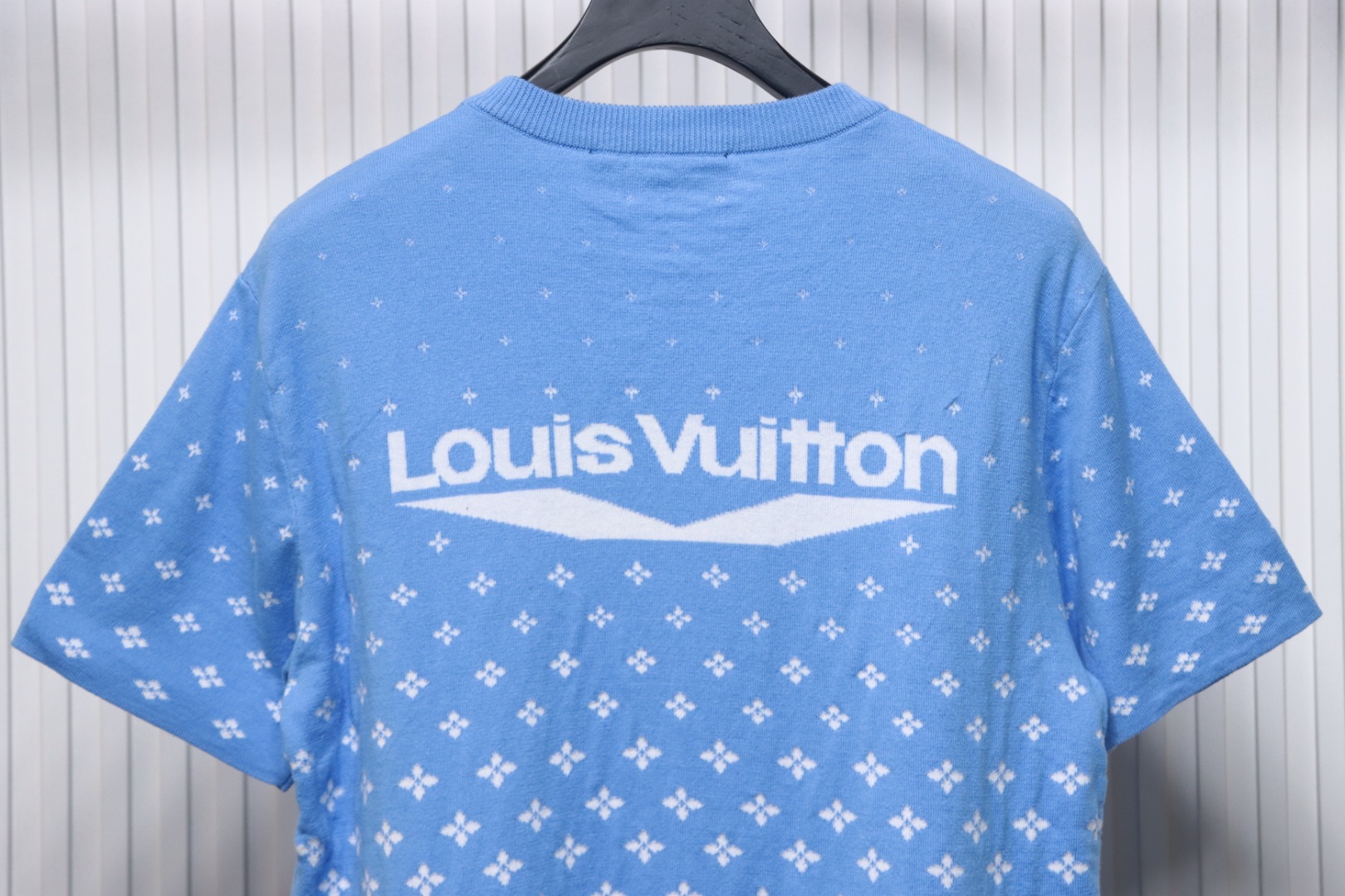 Louis Vuitton 25ss Ski Collection Gradient Monochrome Knit Short Sleeve