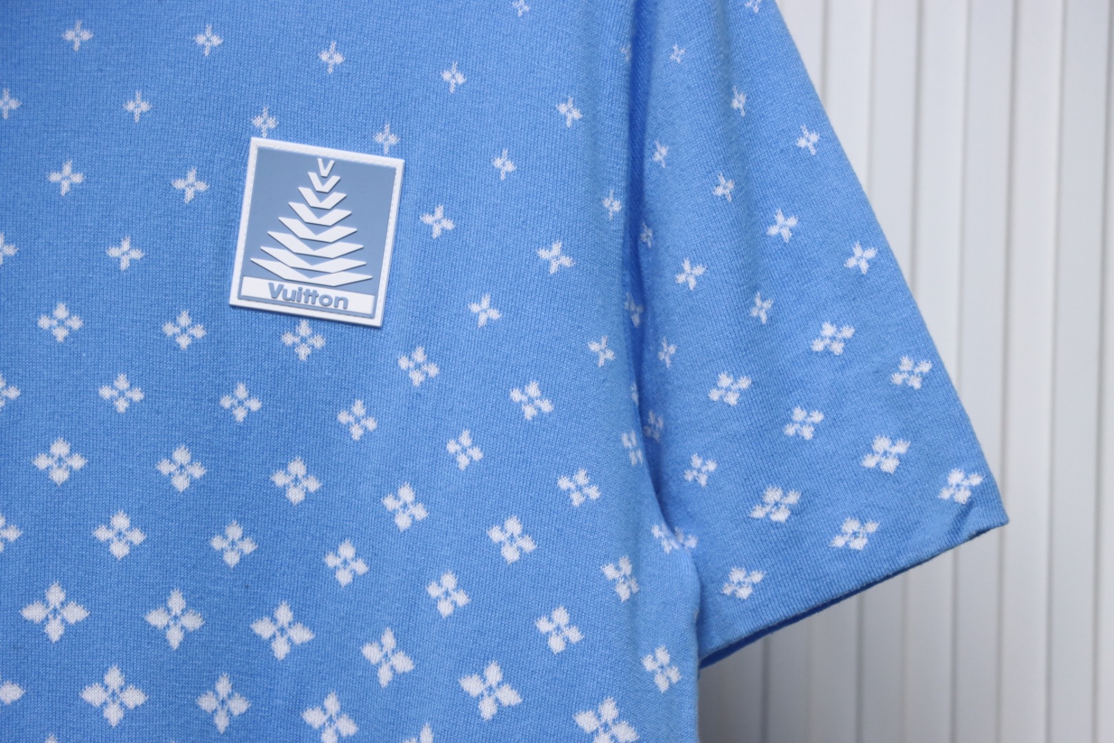 Louis Vuitton 25ss Ski Collection Gradient Monochrome Knit Short Sleeve