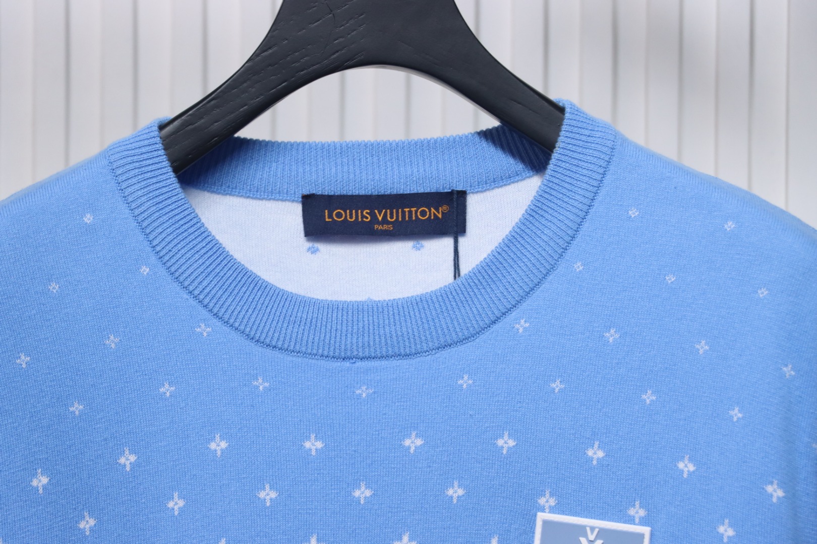 Louis Vuitton 25ss Ski Collection Gradient Monochrome Knit Short Sleeve