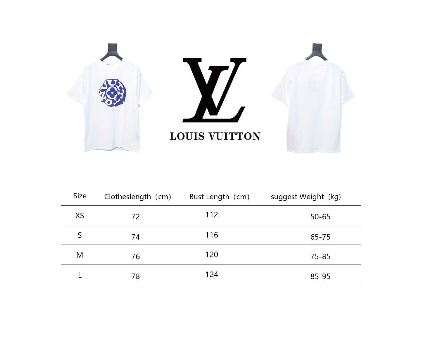 Louis Vuitton 25ss Spring/Summer New Arrivals Letter Printed Short Sleeve T-Shirt