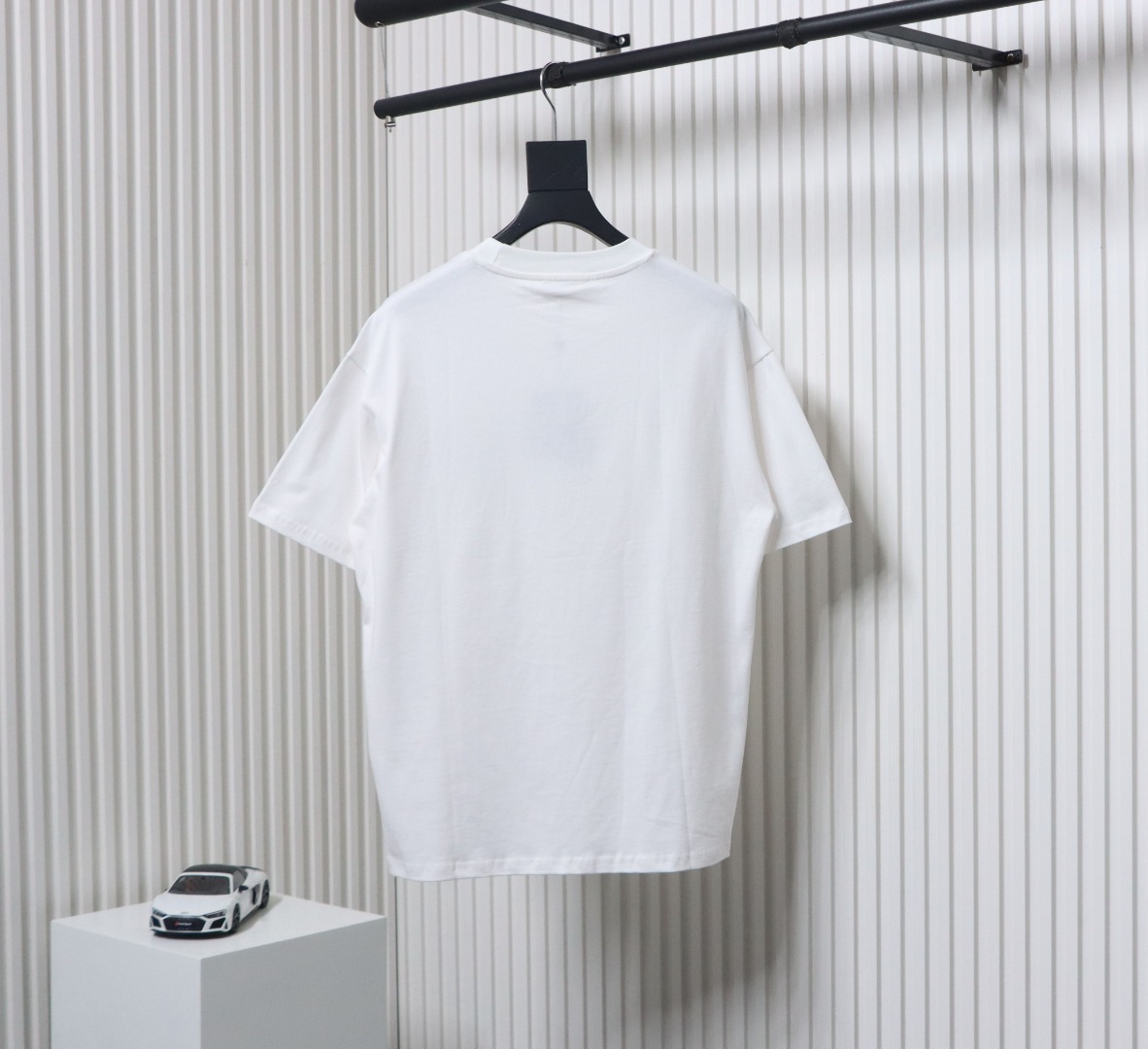 Louis Vuitton 25ss three flower embroidered lettering short-sleeved T-shirt White