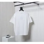 Louis Vuitton 25ss three flower embroidered lettering short-sleeved T-shirt White