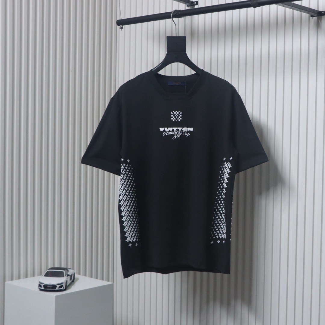 Louis Vuitton America's Cup Forever Logo Print T-Shirt