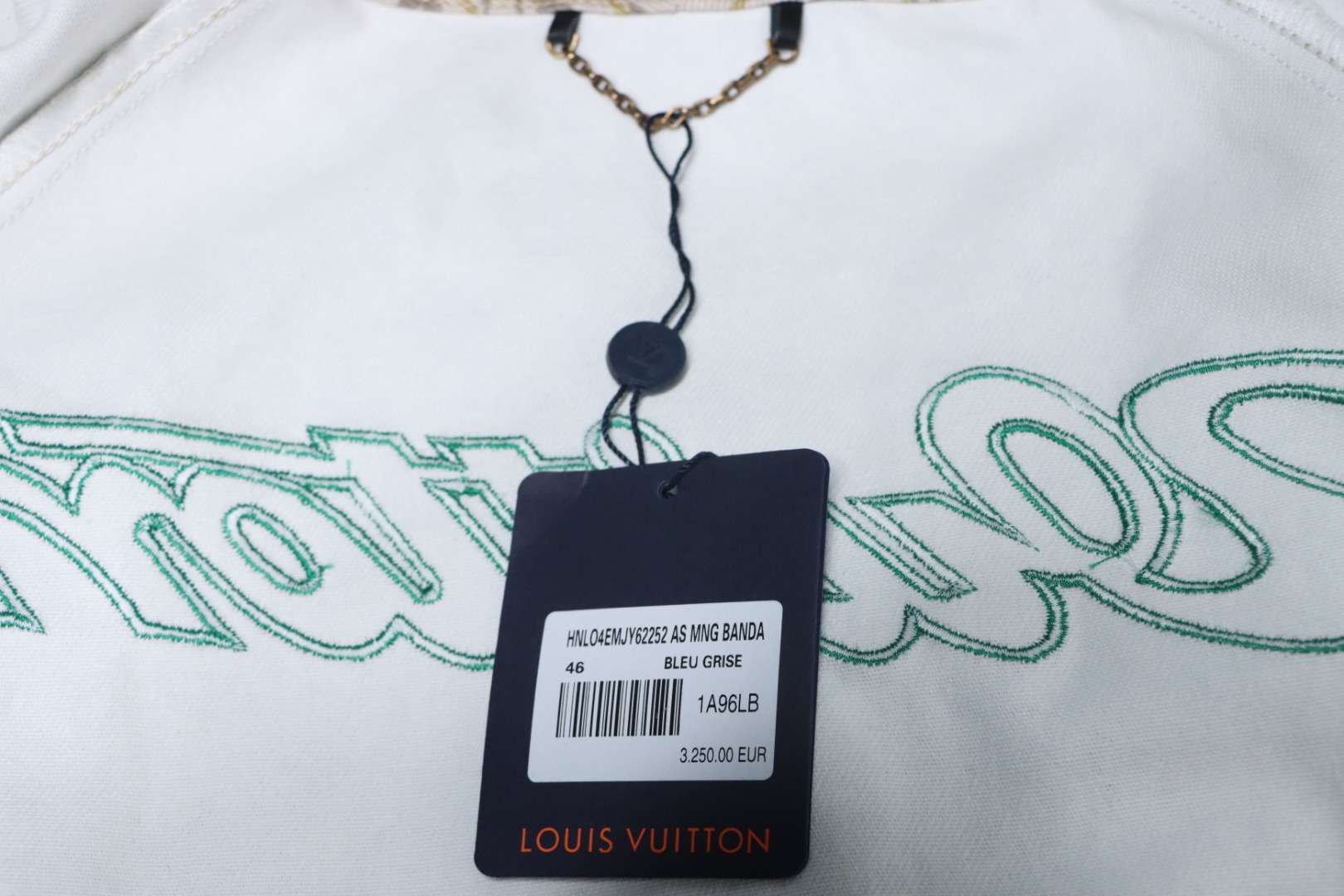 Louis Vuitton collarless all-over jacquard cardigan short-sleeved jacket