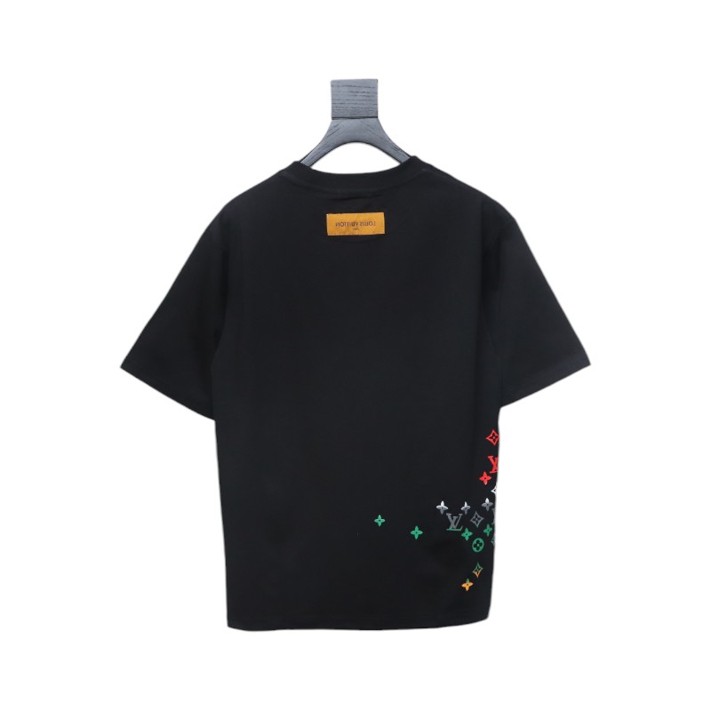 Louis Vuitton Employee Limited Edition Foam Print Short Sleeve T-Shirt Black
