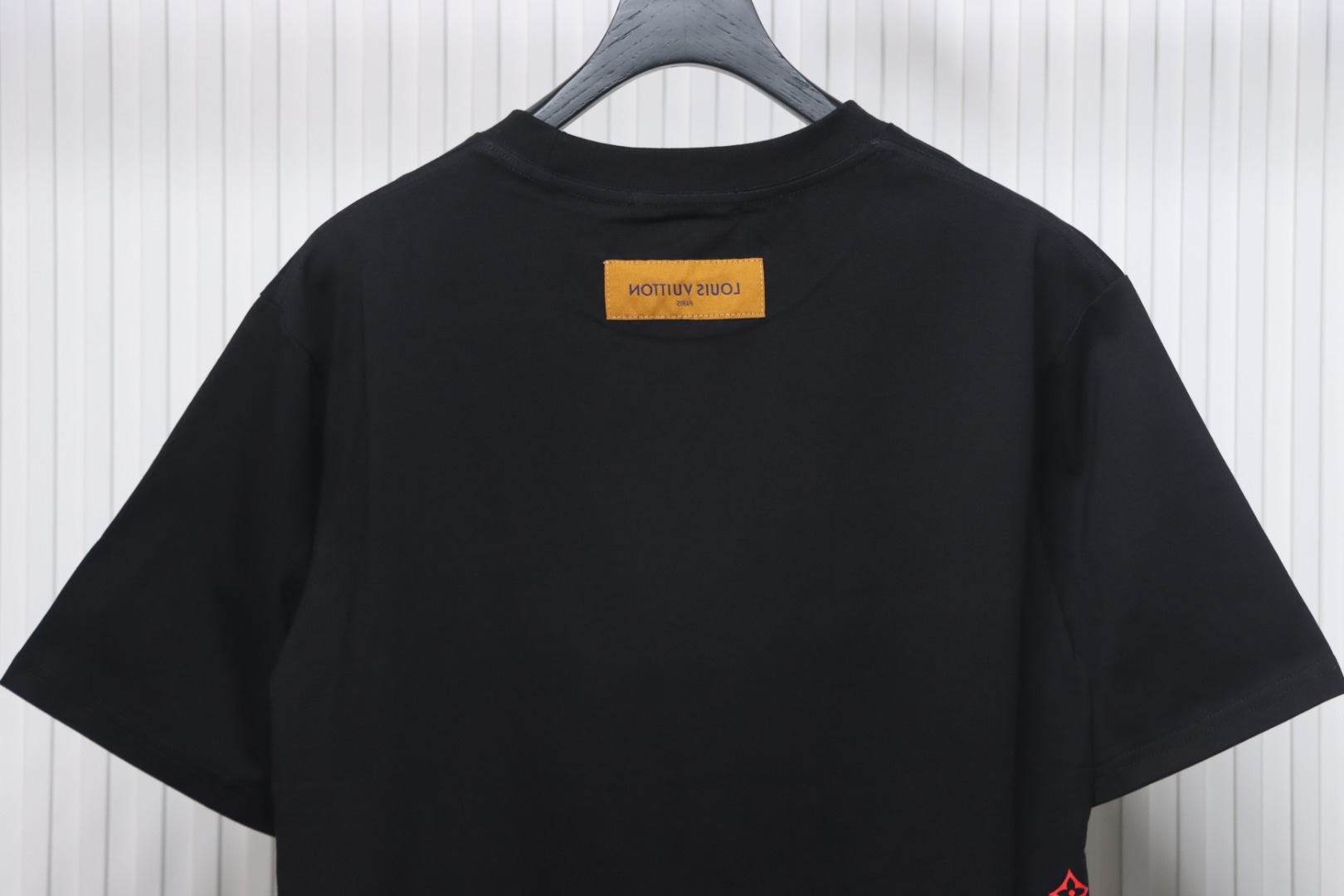 Louis Vuitton Employee Limited Edition Foam Print Short Sleeve T-Shirt Black