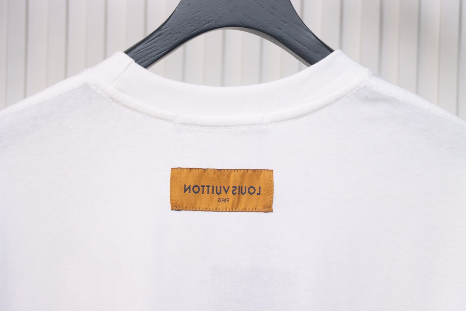 Louis Vuitton full letter logo print short sleeve White
