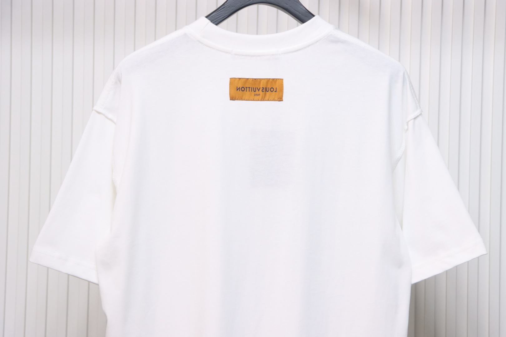 Louis Vuitton full letter logo print short sleeve White