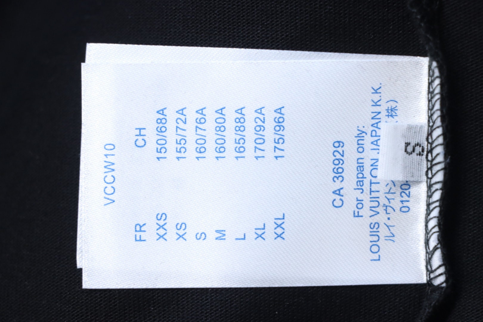 Louis Vuitton Hand-painted Graffiti Letters Printed Short Sleeve Black