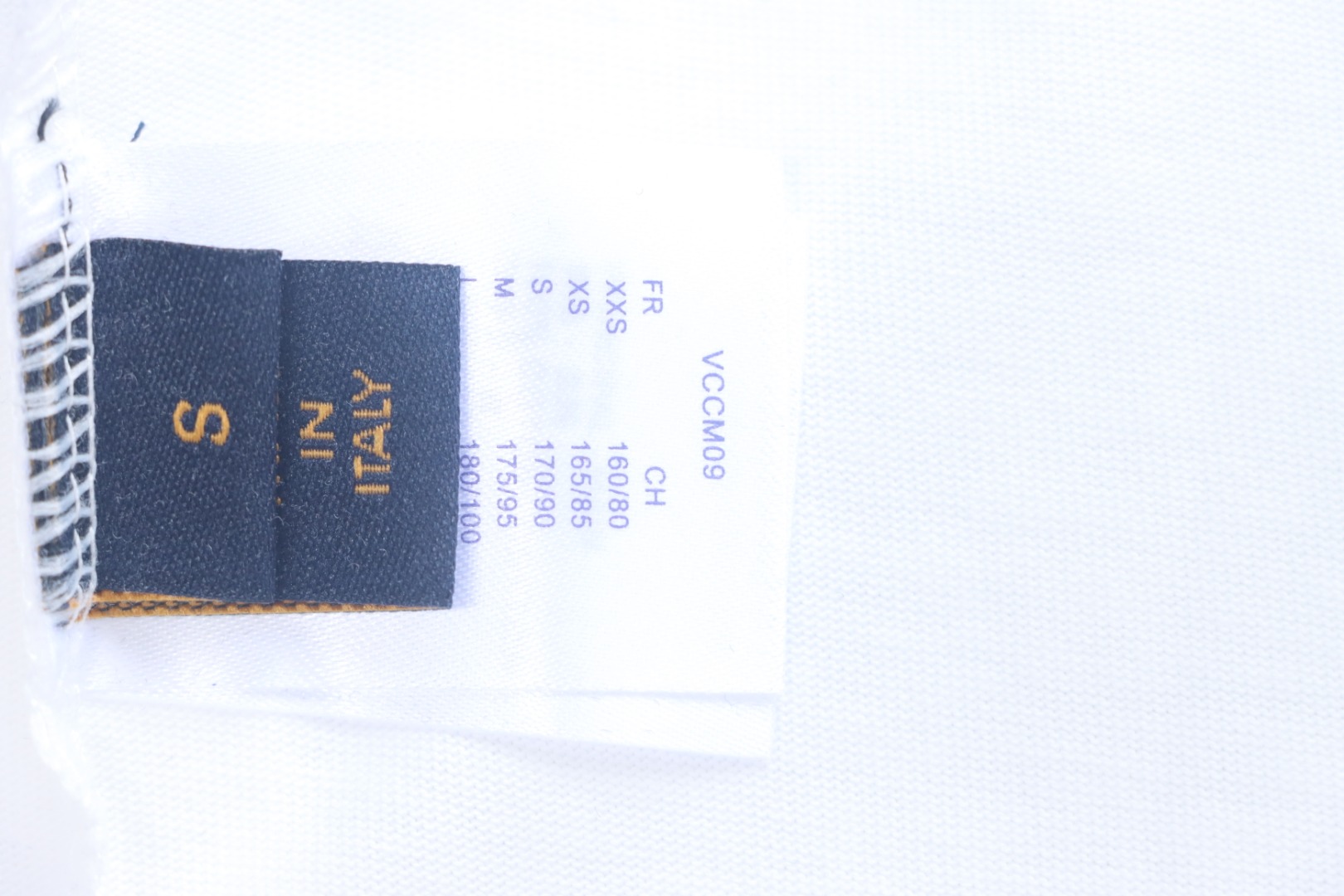 Louis Vuitton letter logo road sign print round neck short sleeves