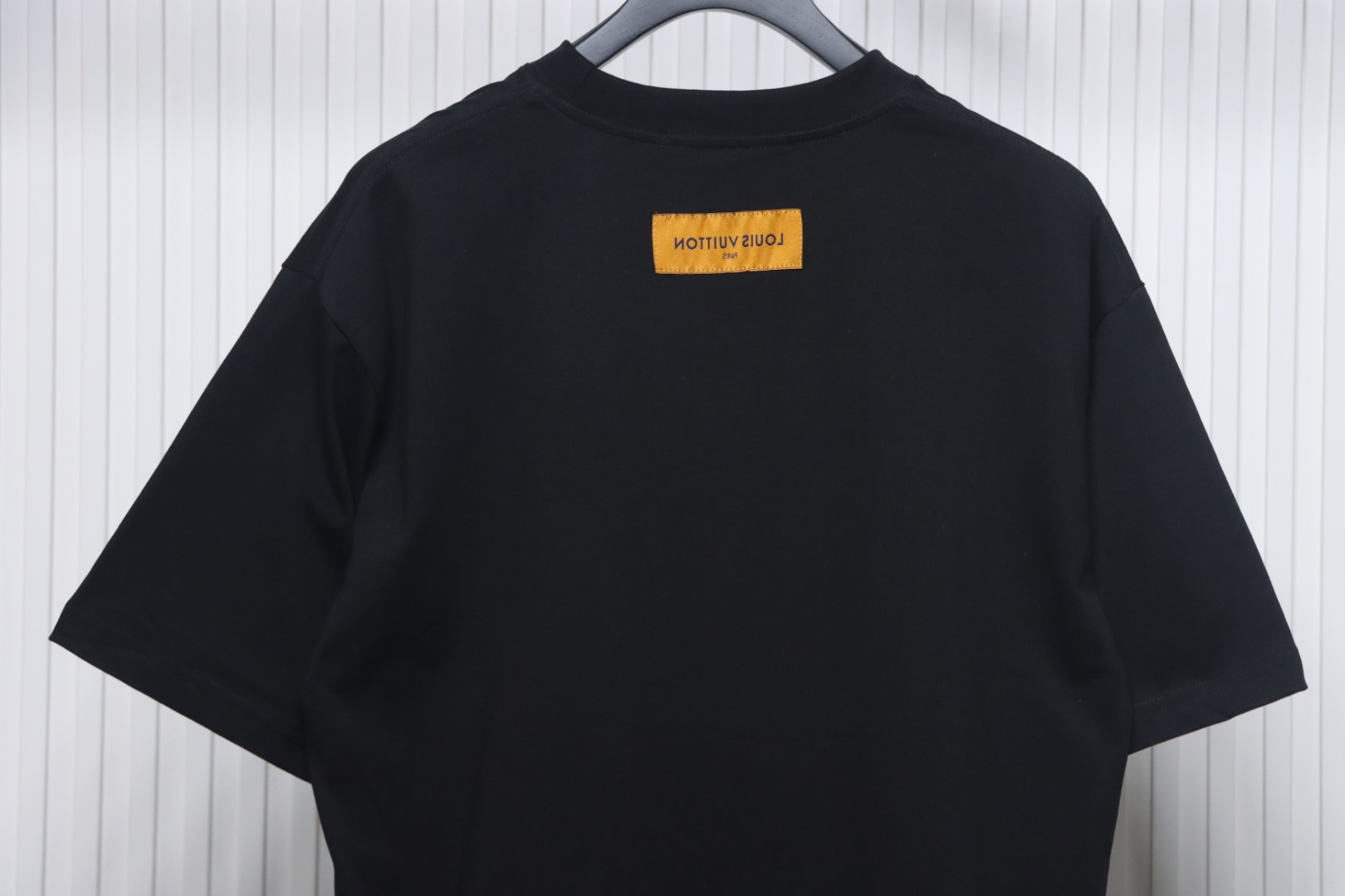 Louis Vuitton logo print short sleeve black