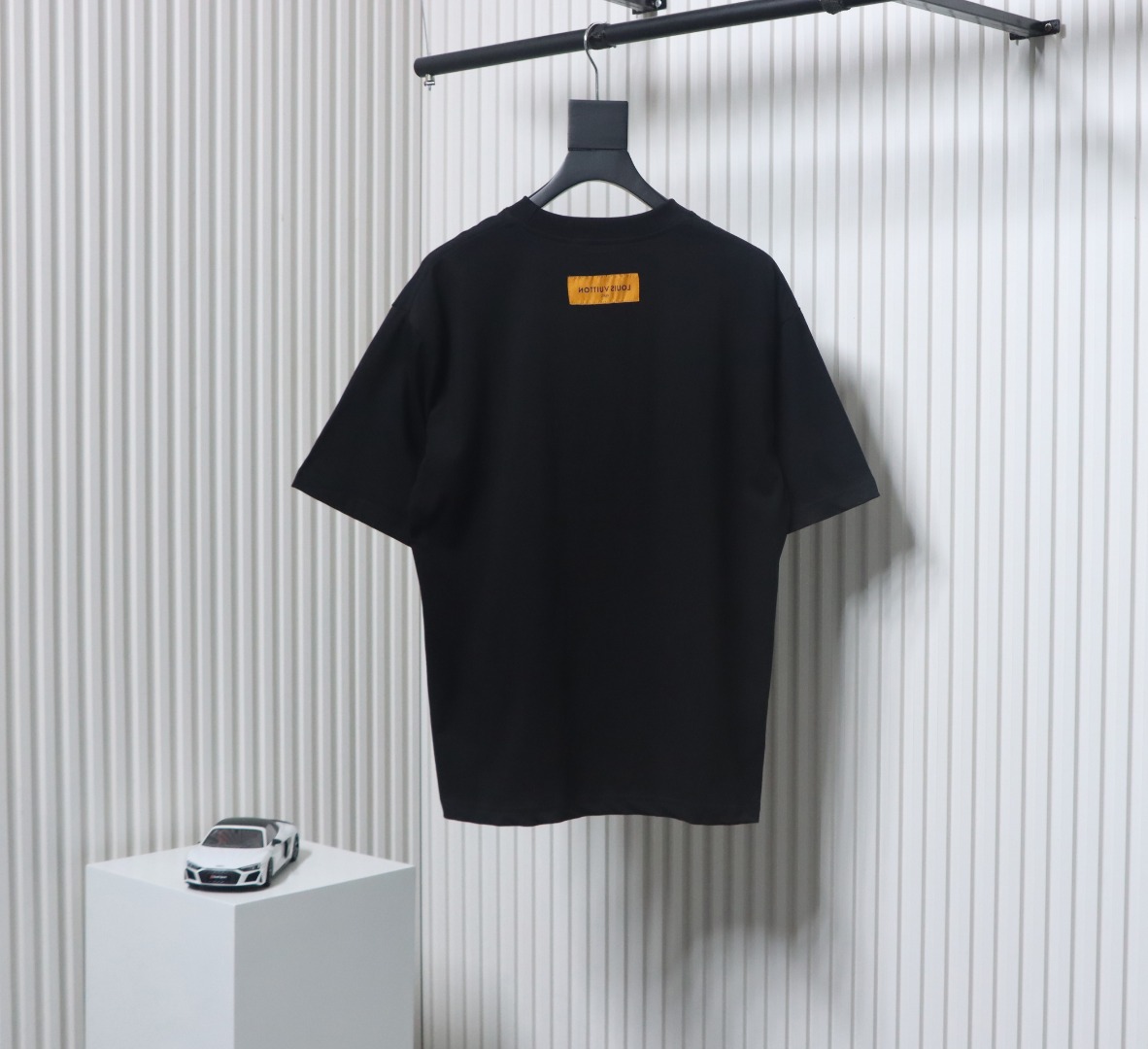 Louis Vuitton logo print short sleeve black