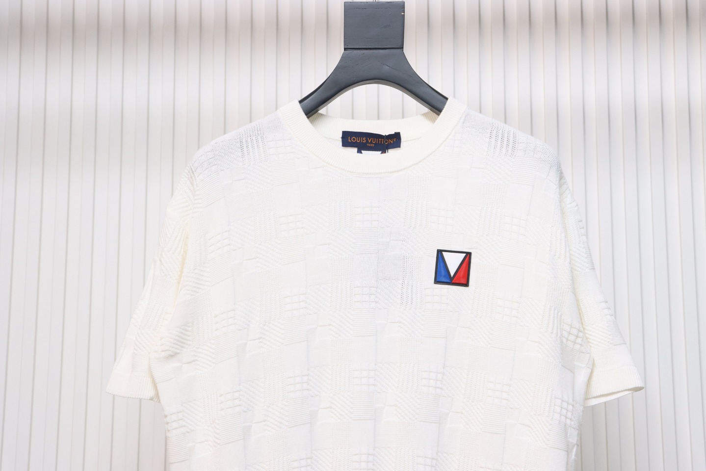 Louis Vuitton LV24ss America's Cup jacquard knit short sleeve