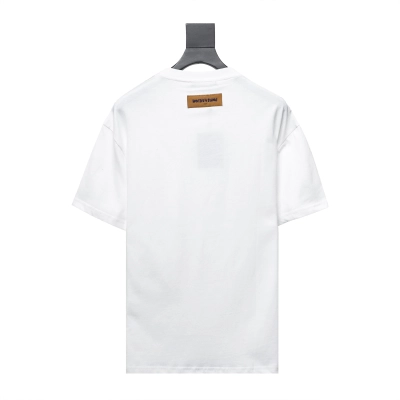 Louis Vuitton LV24ss heavy beaded letter embroidered short sleeve 02
