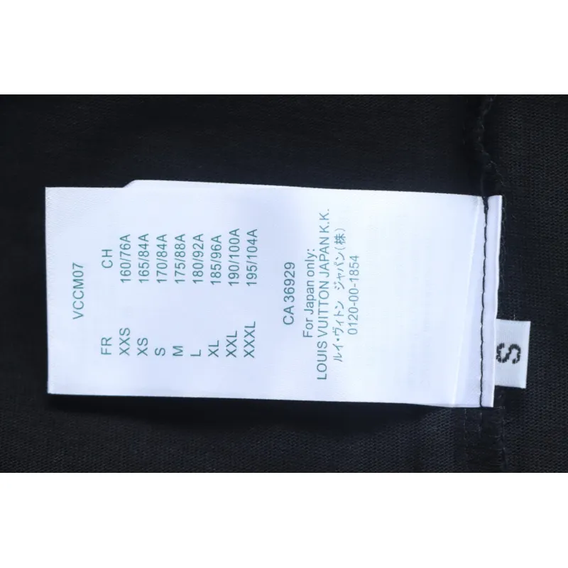 Louis Vuitton LV 24SS Bowling Short Sleeve T-Shirt Black