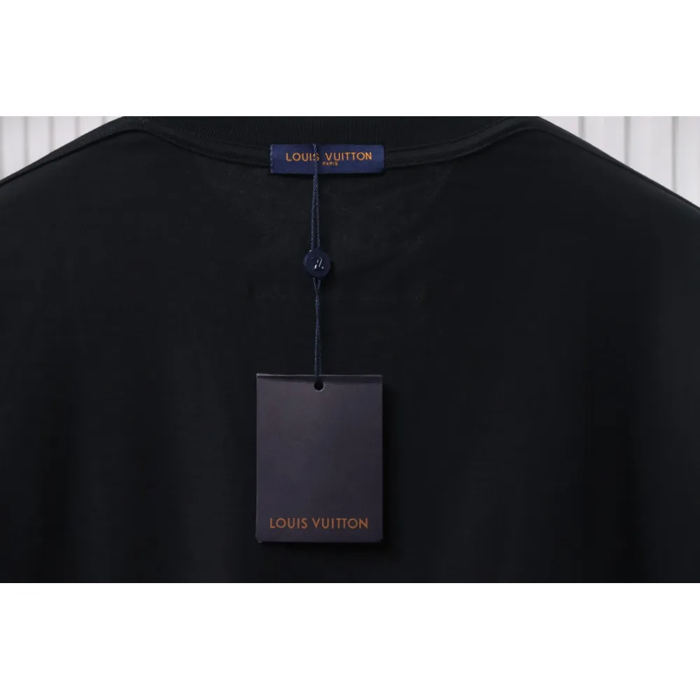 Louis Vuitton LV 24SS Bowling Short Sleeve T-Shirt Black