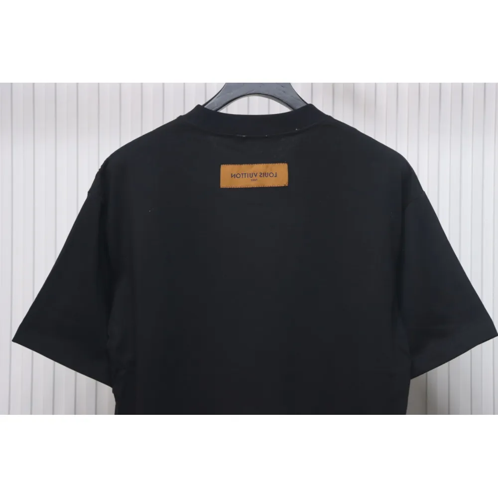 Louis Vuitton LV 24SS Bowling Short Sleeve T-Shirt Black