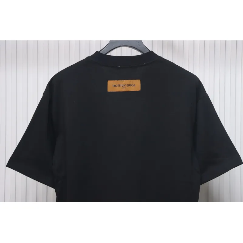 Louis Vuitton LV 24SS Bowling Short Sleeve T-Shirt Black