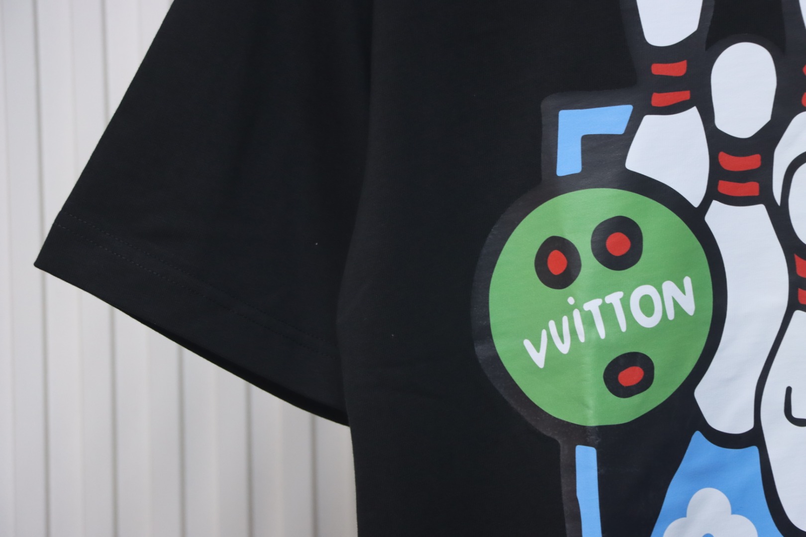 Louis Vuitton LV 24SS Bowling Short Sleeve T-Shirt Black