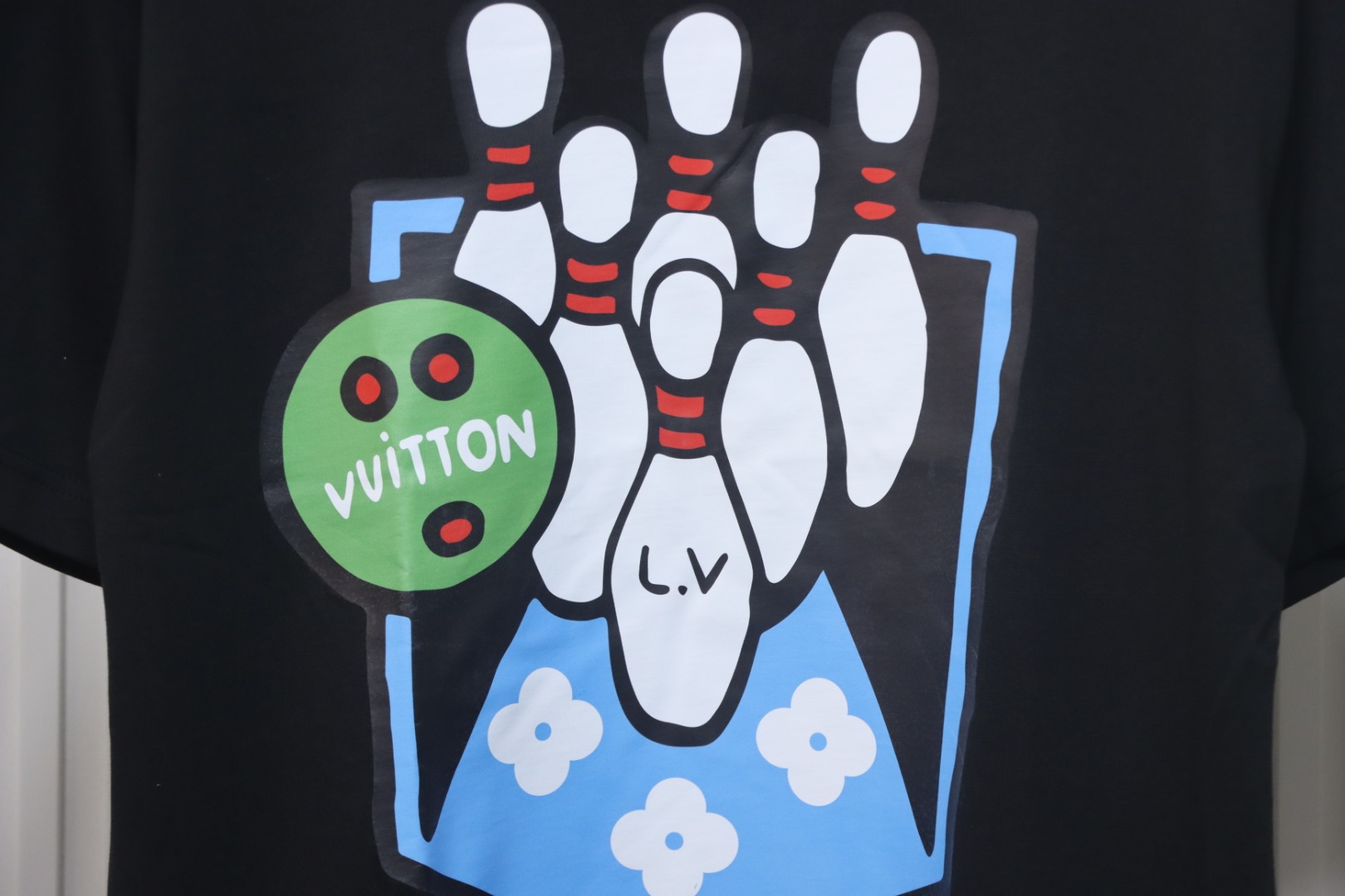 Louis Vuitton LV 24SS Bowling Short Sleeve T-Shirt Black