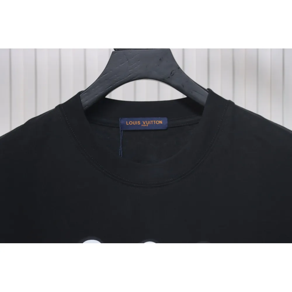 Louis Vuitton LV 24SS Bowling Short Sleeve T-Shirt Black