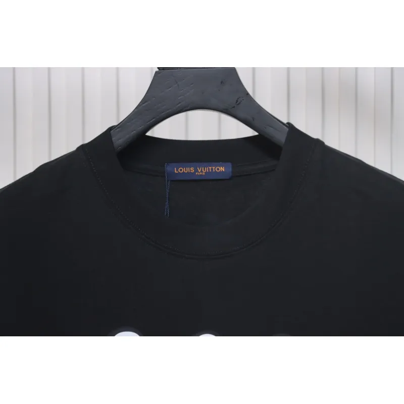 Louis Vuitton LV 24SS Bowling Short Sleeve T-Shirt Black
