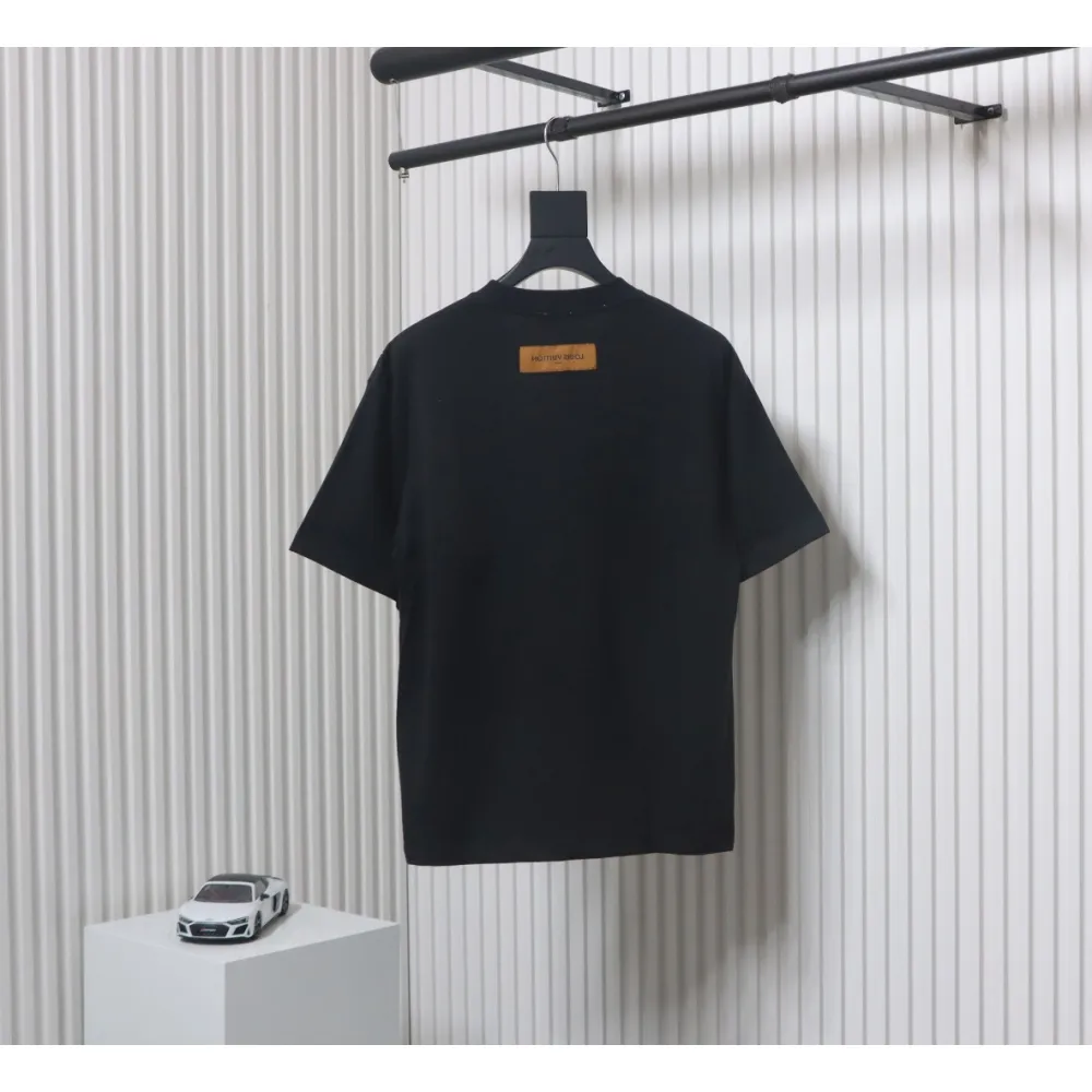 Louis Vuitton LV 24SS Bowling Short Sleeve T-Shirt Black